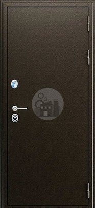 Металлическая дверь с зеркалом-ДВ-630